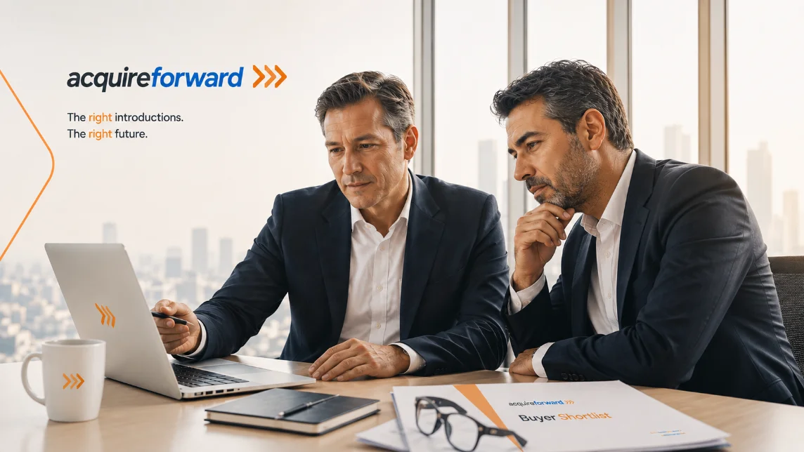 Owner and advisor in conversation, documents on the table